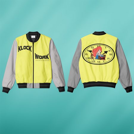 klock work bomber jacket colorful